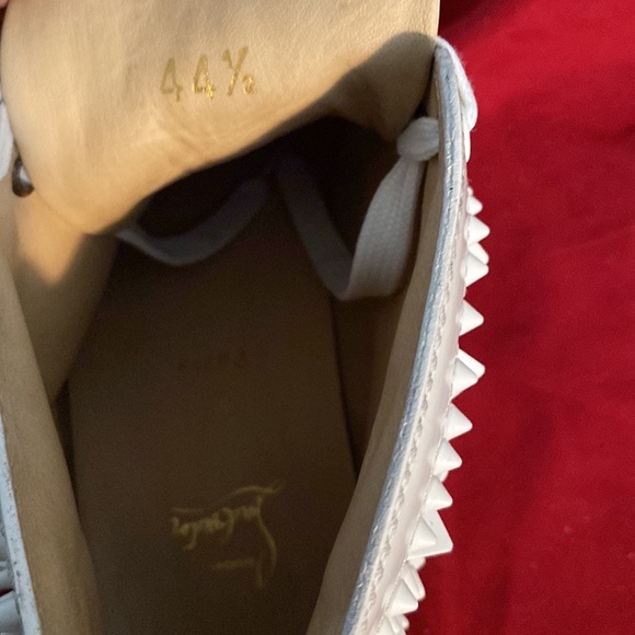 Christian Loboutin Louis Flat Calf Spikes 100% Authentic - Picture 6 of 6